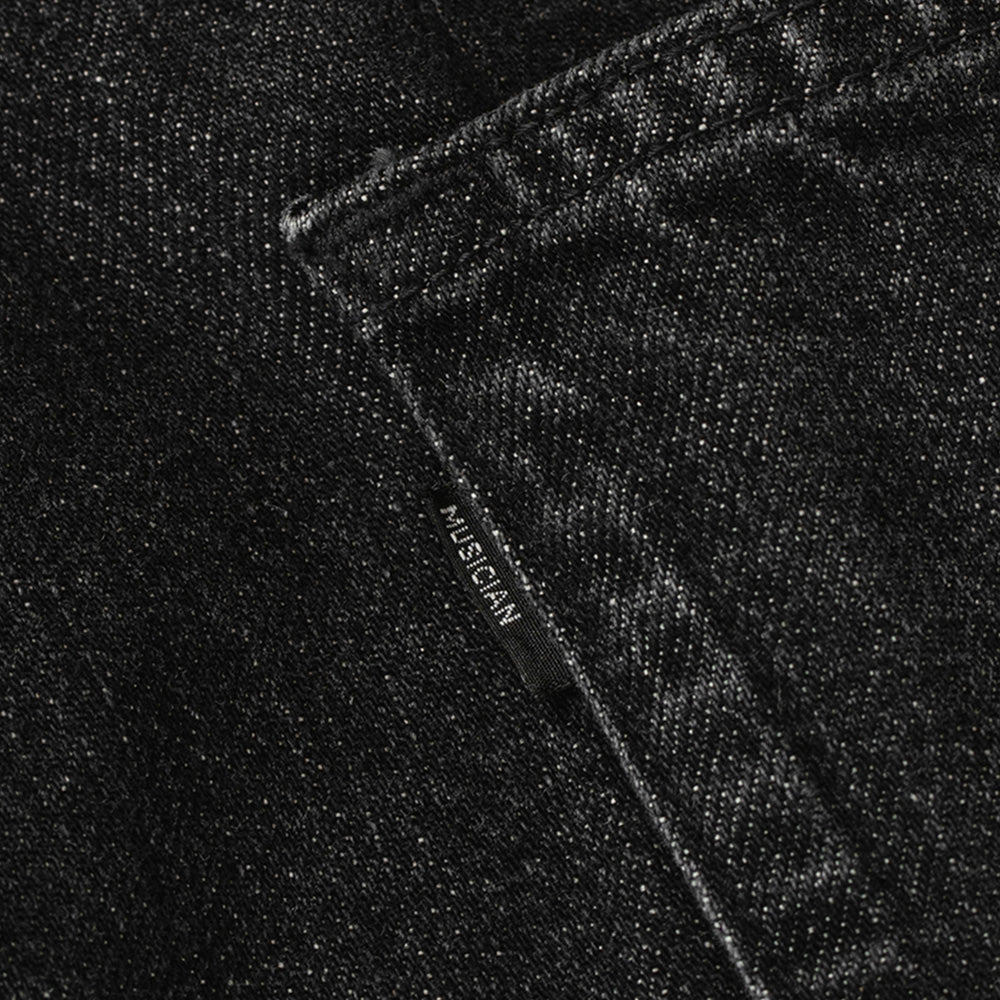 12oz GRADATION DENIM STRAIGHT PANTS