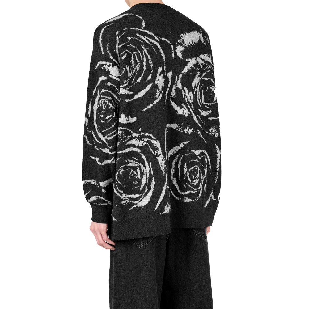 CREW NECK PULLOVER WJQ KNIT (BIG ROSE)