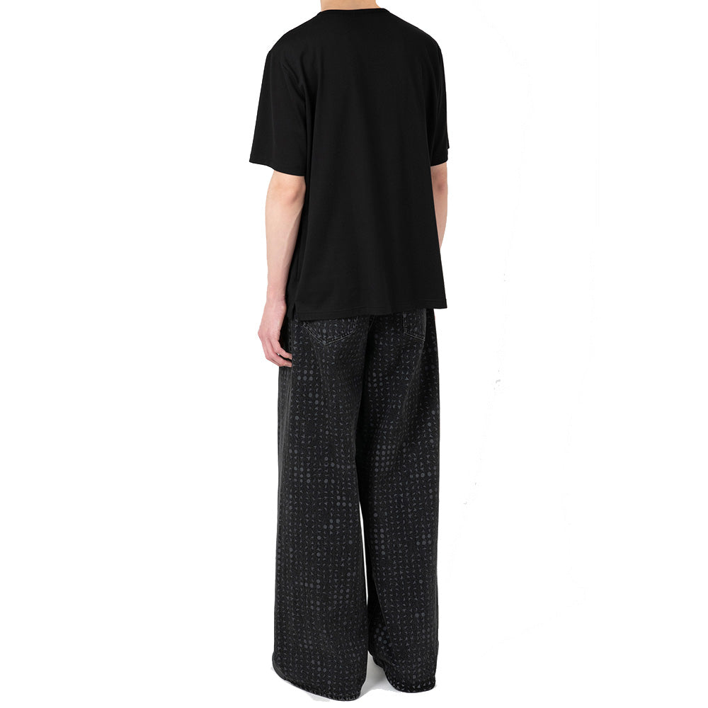 14oz DENIM STRAIGHT PANTS (STUDS柄)