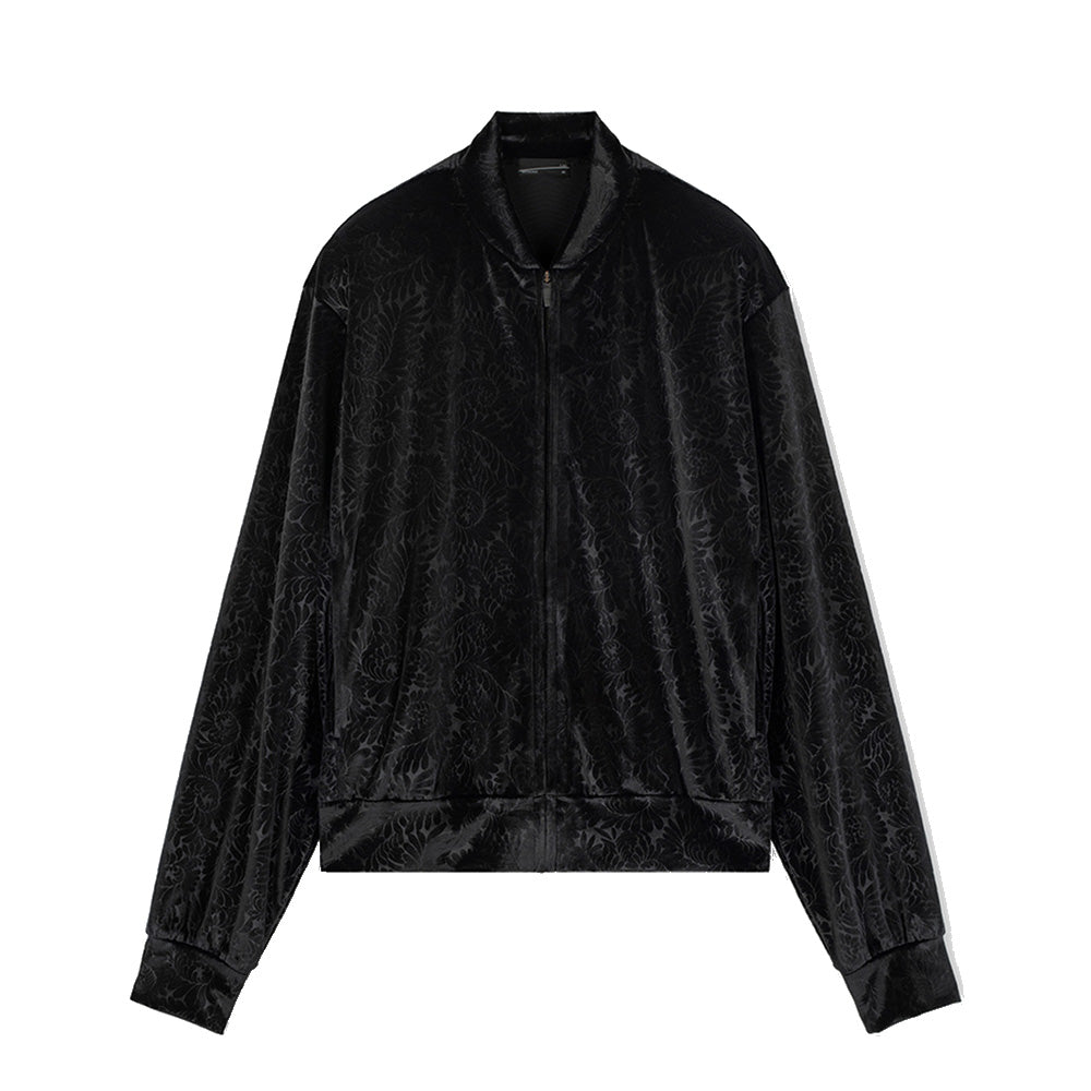 EMBOSSED VELOUR TRACK JACKET (SHELL柄)