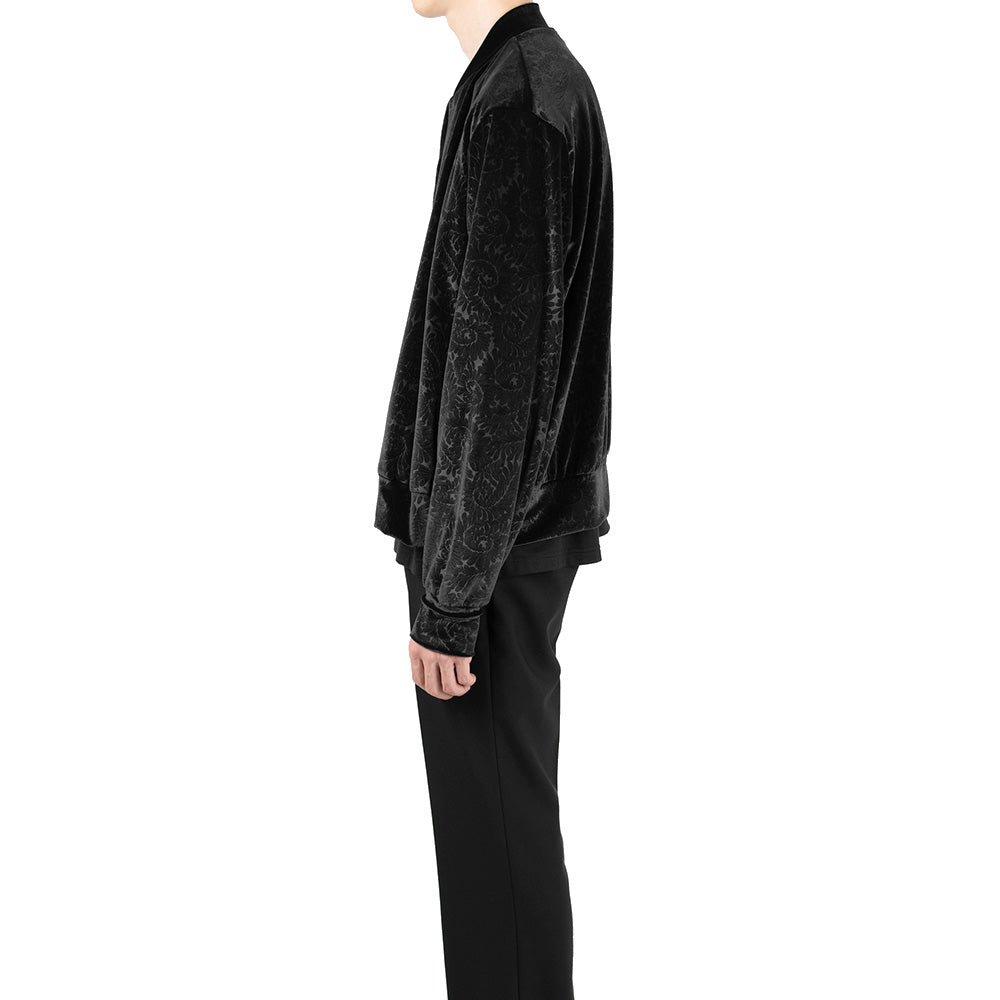 EMBOSSED VELOUR TRACK JACKET (SHELL柄)