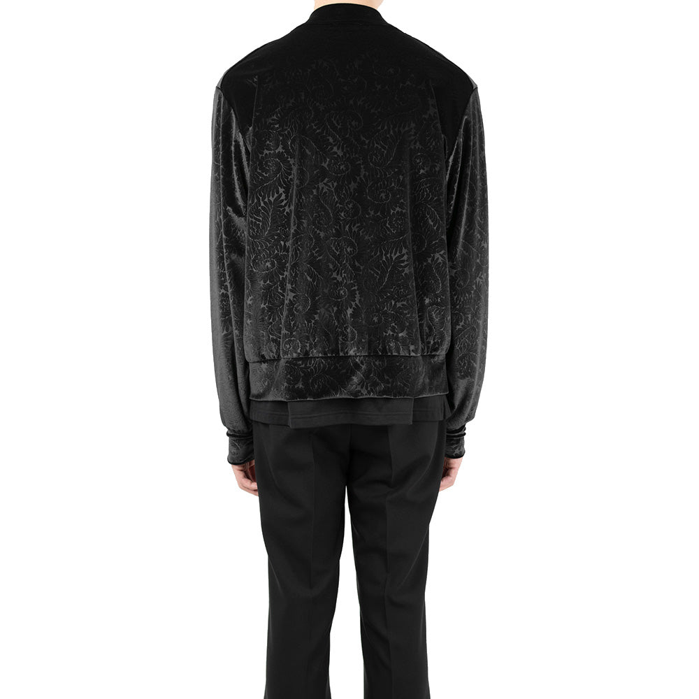EMBOSSED VELOUR TRACK JACKET (SHELL柄)