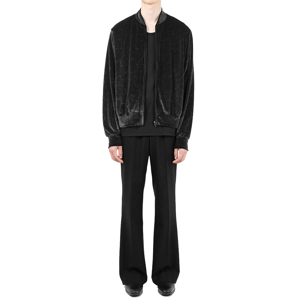 EMBOSSED VELOUR TRACK JACKET (SHELL柄)