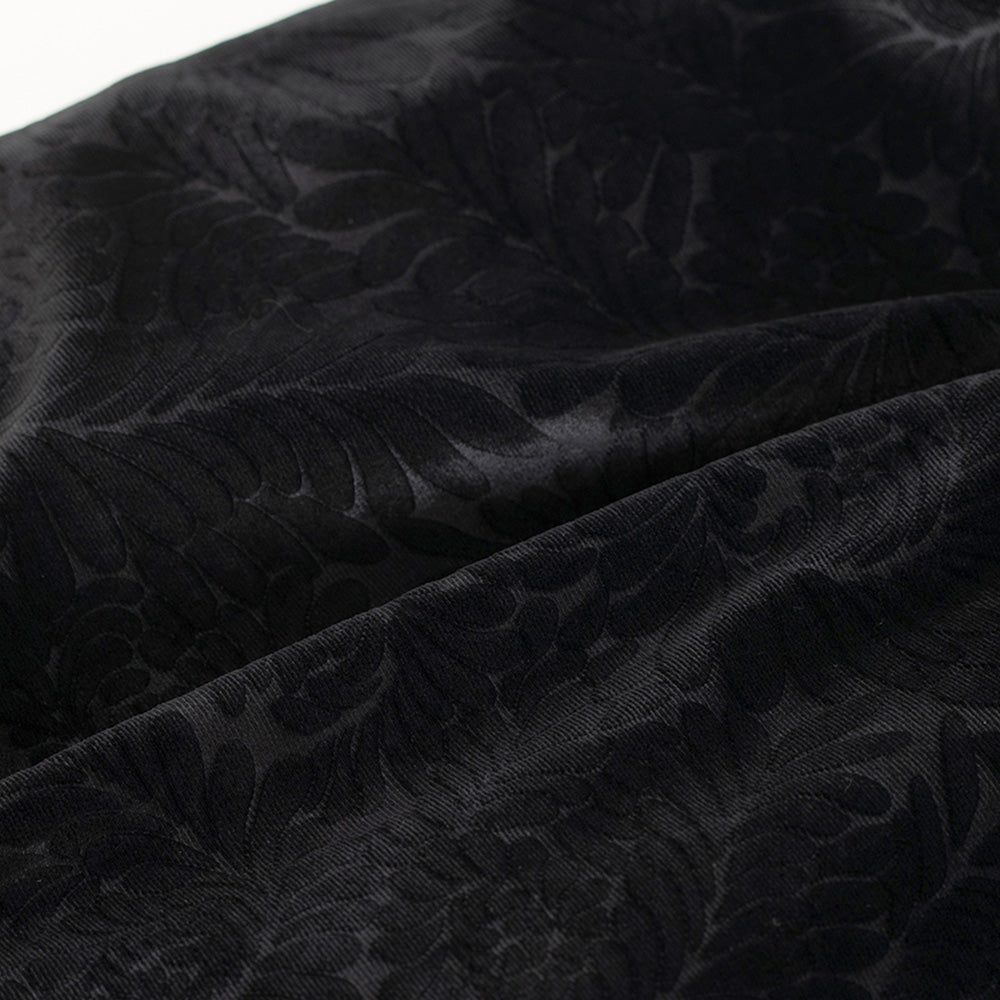 EMBOSSED VELOUR TRACK JACKET (SHELL柄)