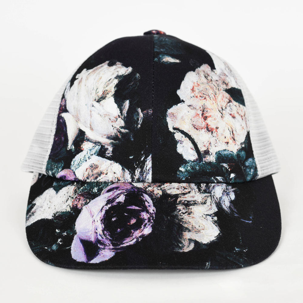 MESH CAP PAINT FLOWER