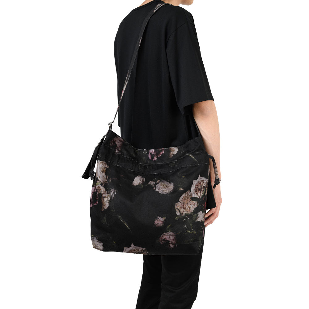 DRAWSTRING BAG (PAINT FLOWER)