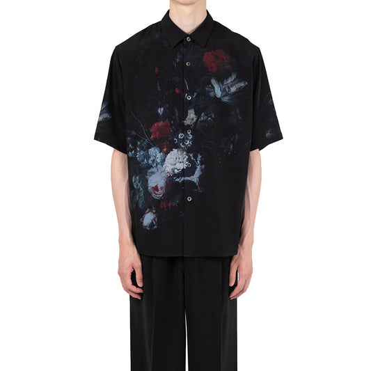  DECHINE S/S SHIRT INKJET (FLOWER)  