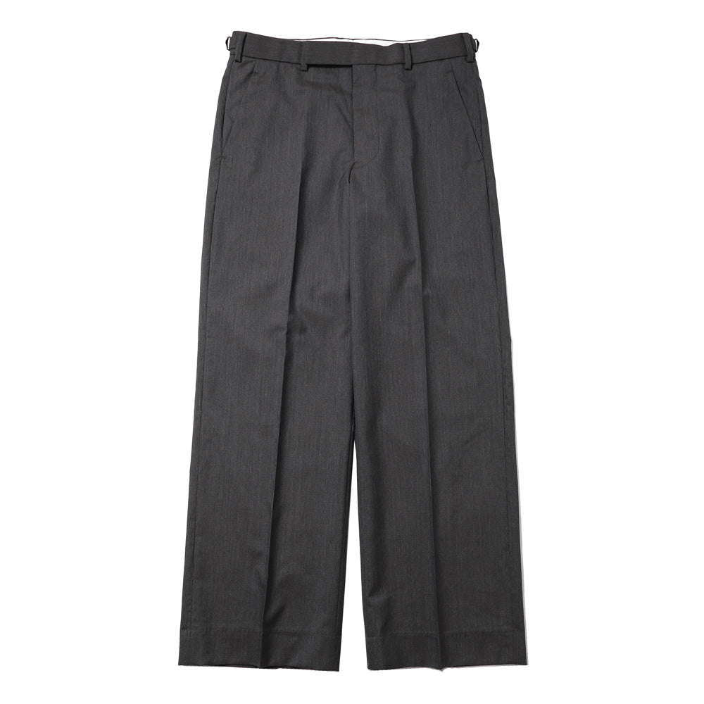 REGULAR FIT STRAIGHT TROUSERS 2/60 WOOL TROPICAL MELANGE