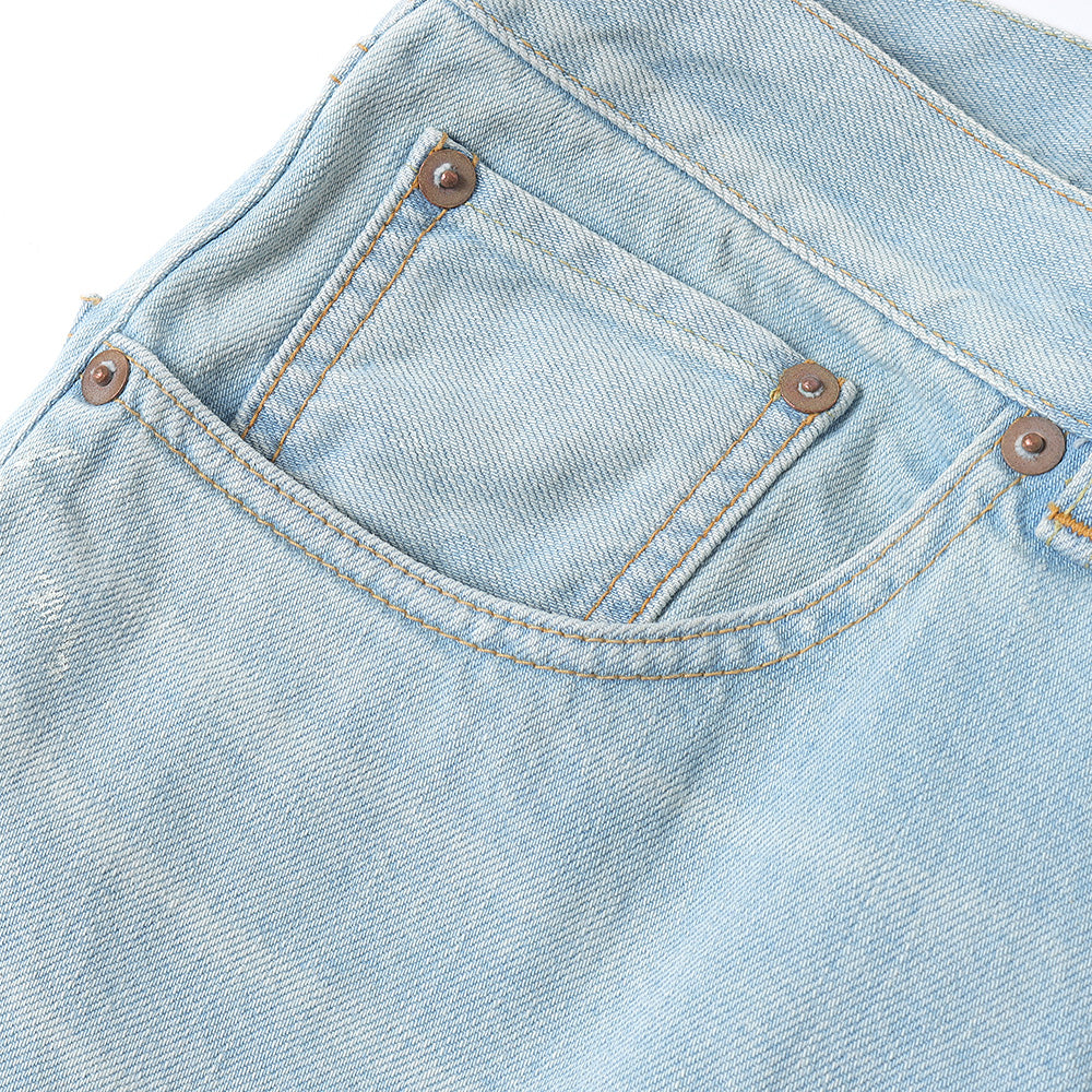 COCOON FIT JEANS ORGANIC COTTON 12oz DENIM (FADED)
