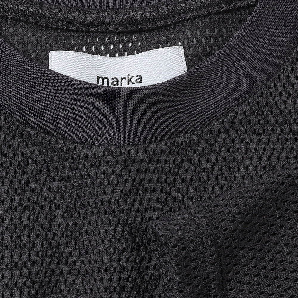 CREW NECK TEE ORGANIC COTTON MESH