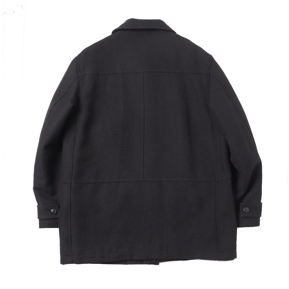 TWEED PUFFED CAR COAT