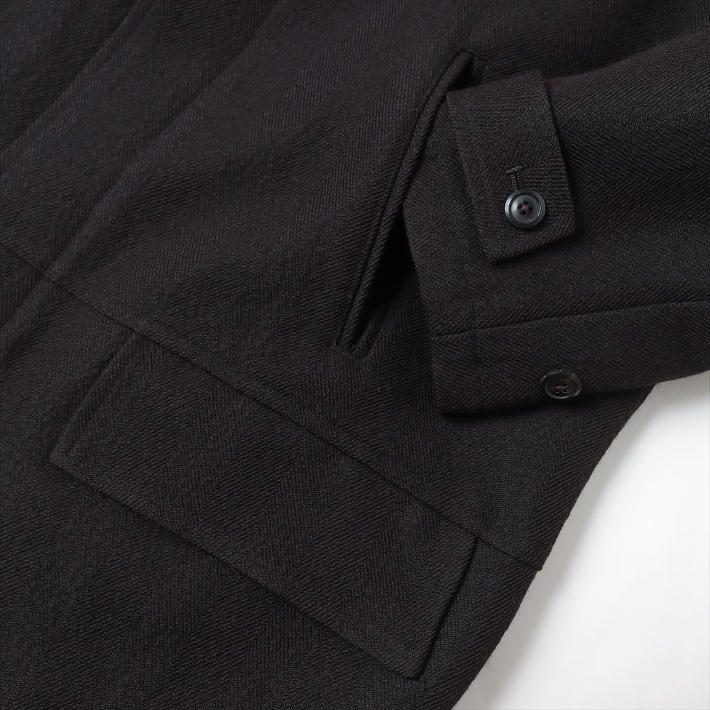 TWEED PUFFED CAR COAT