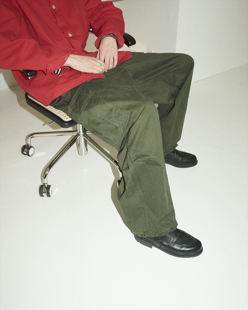 OVER PANTS ORGANIC COTTON SATIN BRUSHED