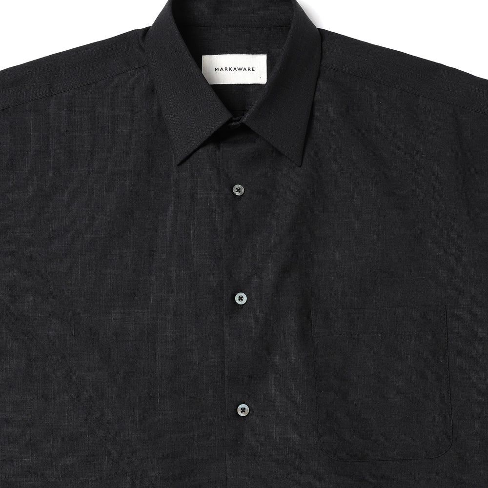 COMFORT FIT SHIRTS S/S ORGANIC WOOL HEMP TROPICAL