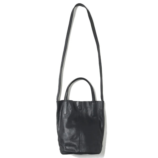 2WAY SMALL TOTE (L) (BLACK)