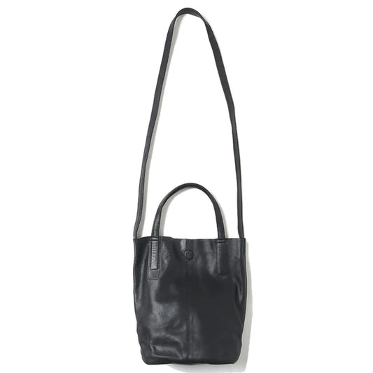  2WAY SMALL TOTE (L) (BLACK)  