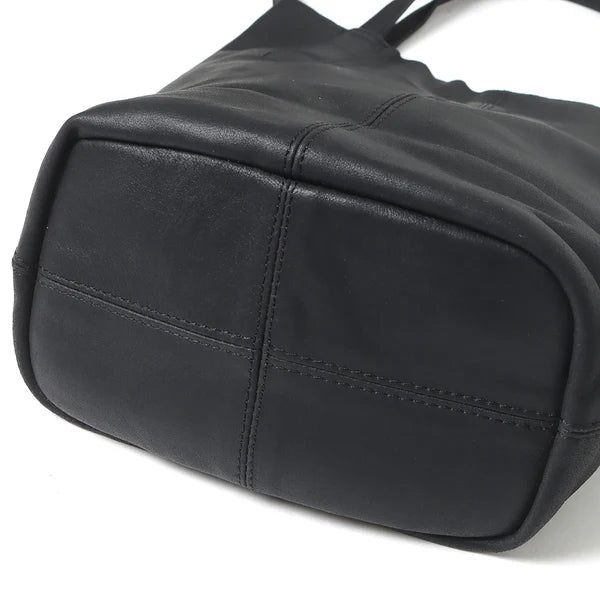 2WAY SMALL TOTE (L) (BLACK)