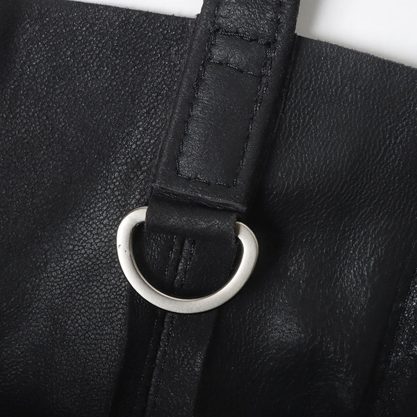 2WAY SMALL TOTE (L) (BLACK)