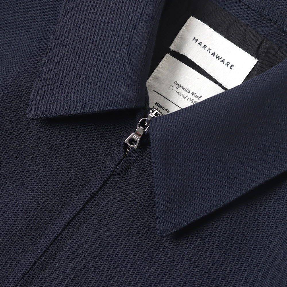 WIDE SPORTS JACKET ORGANIC WOOL SURVIVAL CLOTH