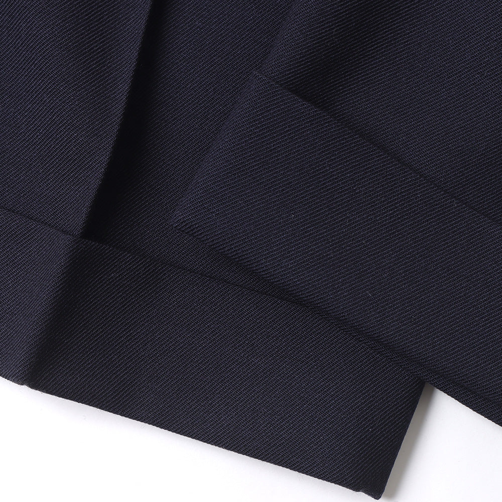 PLEATED WIDE TROUSERS ORGANIC WOOL SURVIVAL CLOTH