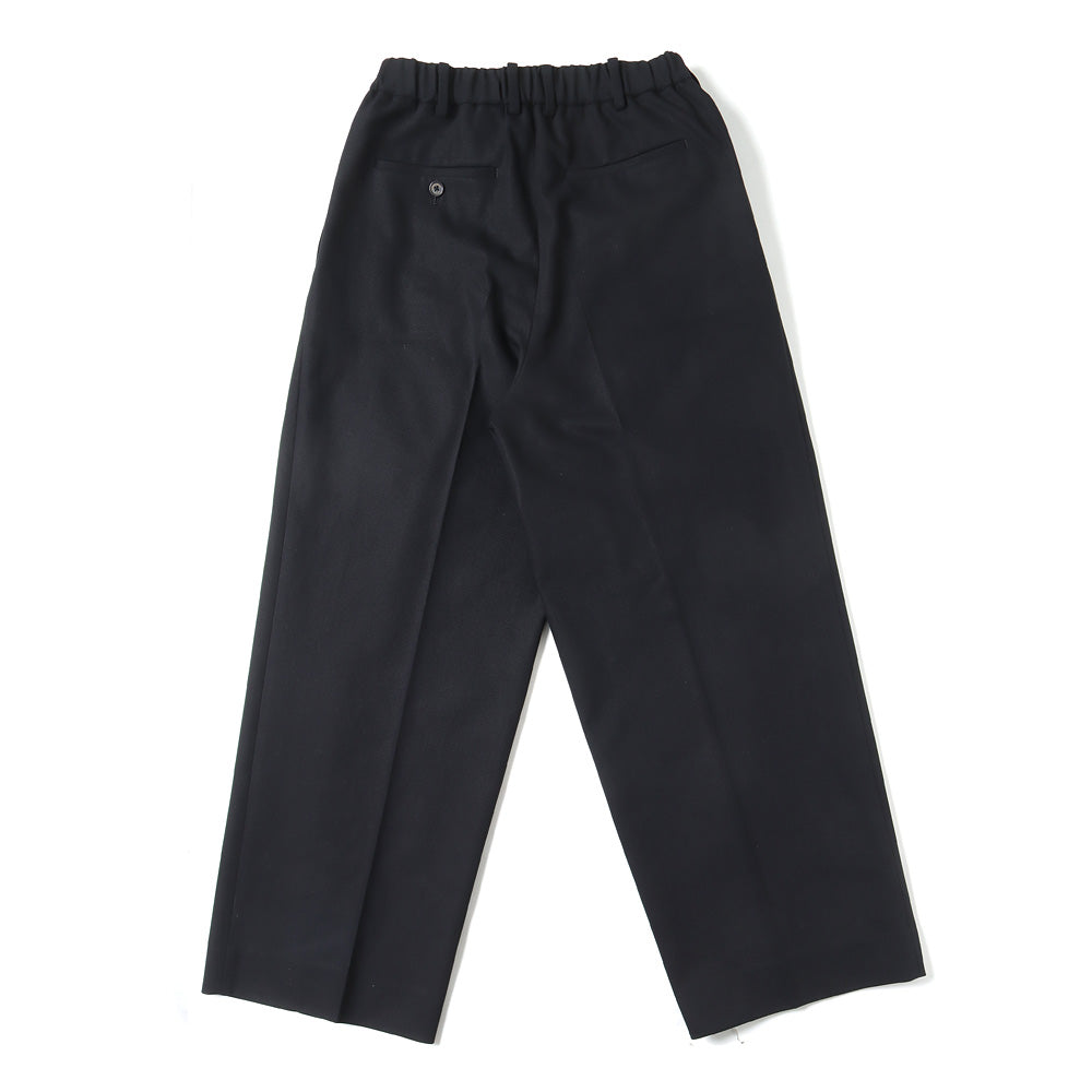 DOUBLE PLEATED TROUSERS ORGANIC COTTON SURVIVAL CLOTH-back