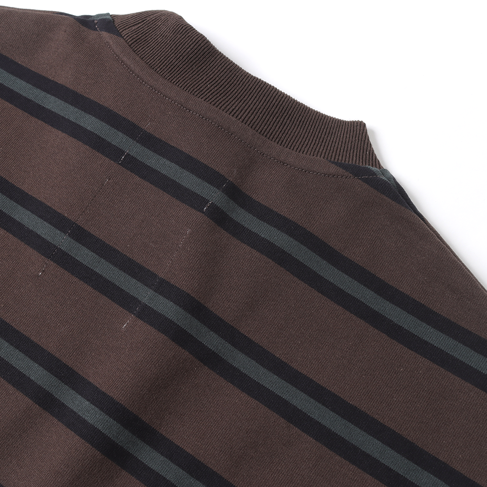 BOX Tee L/S ORGANIC COTTON 20/1 BORDER