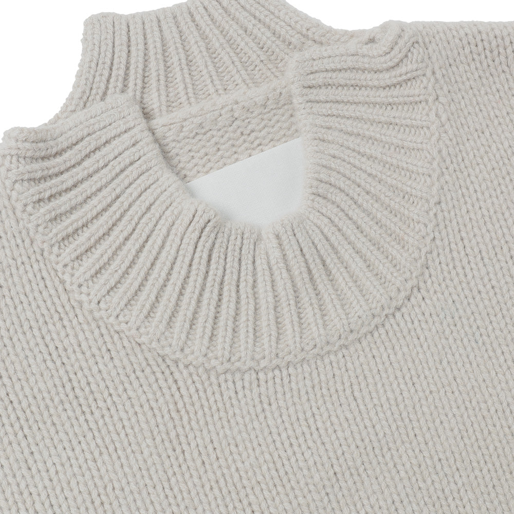 Draping Extra Over C/N Pullover