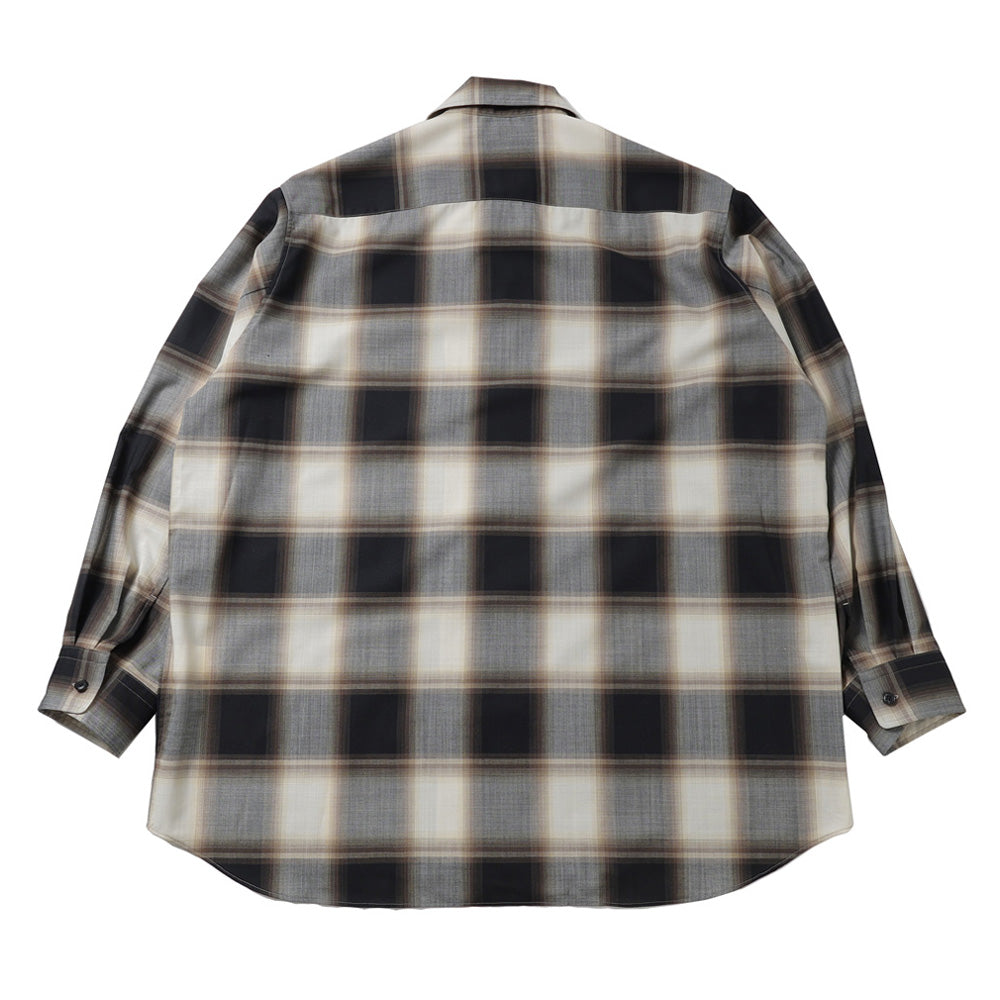 Dormeuse Shirt - Calm Oversized Open Collar Shirt