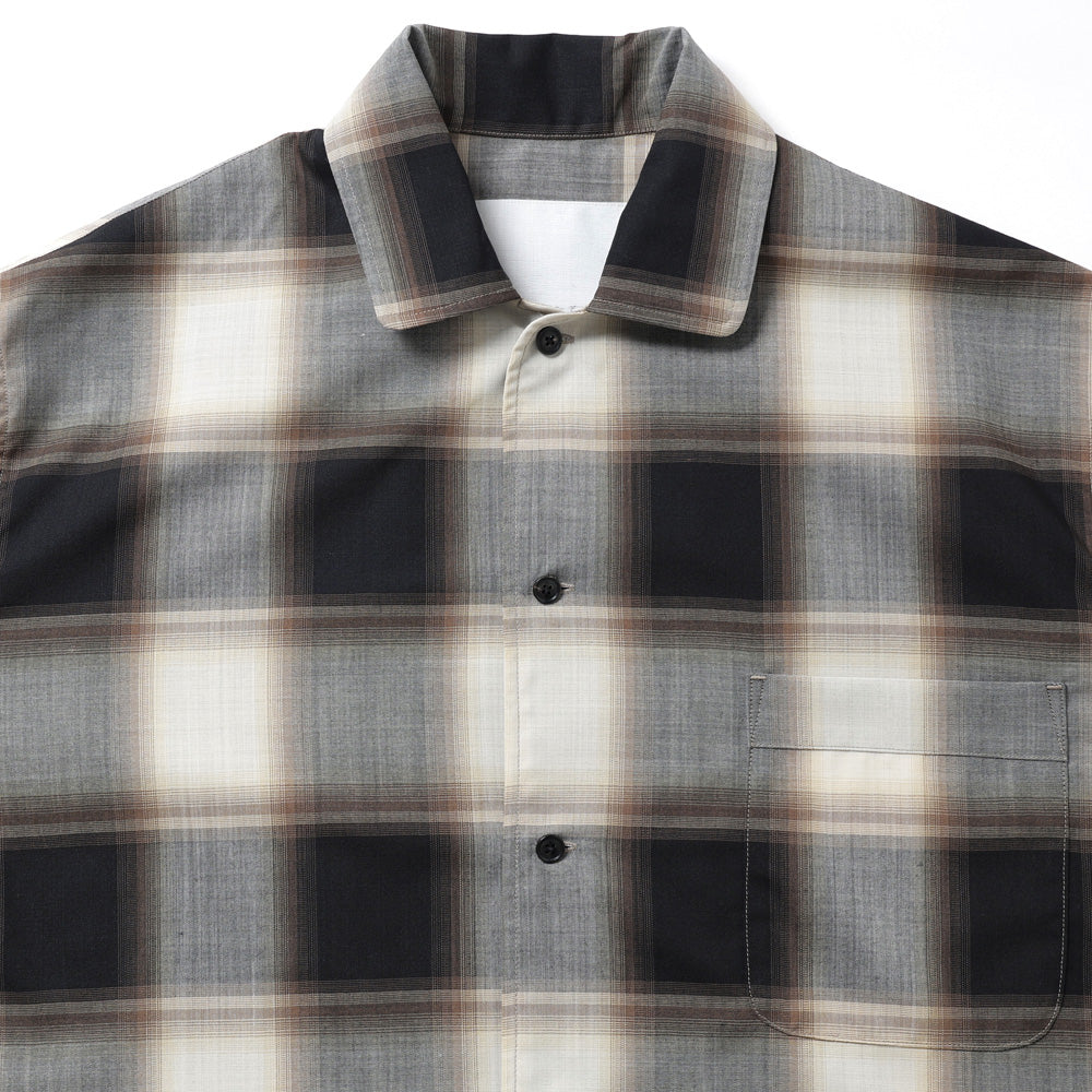Dormeuse Shirt - Calm Oversized Open Collar Shirt