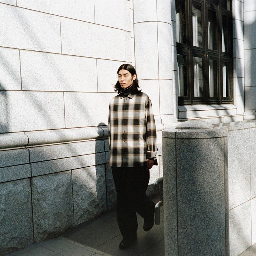 Dormeuse Shirt - Calm Oversized Open Collar Shirt