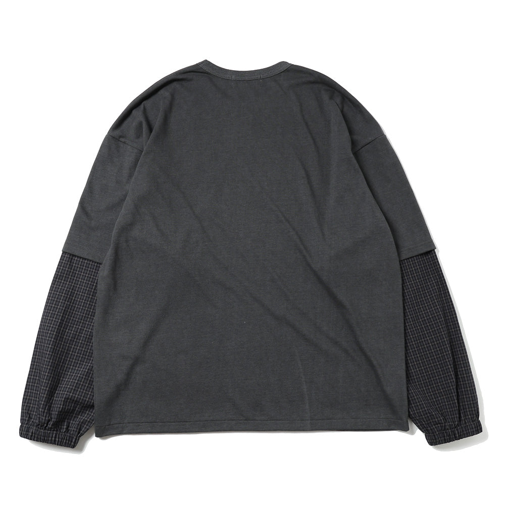 FRESH MAN LAYERED TEE CHECK