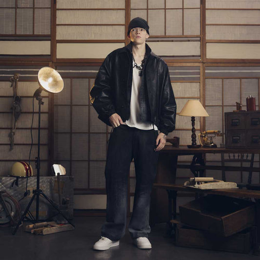  CCU LEATHER FORMAN JACKET  