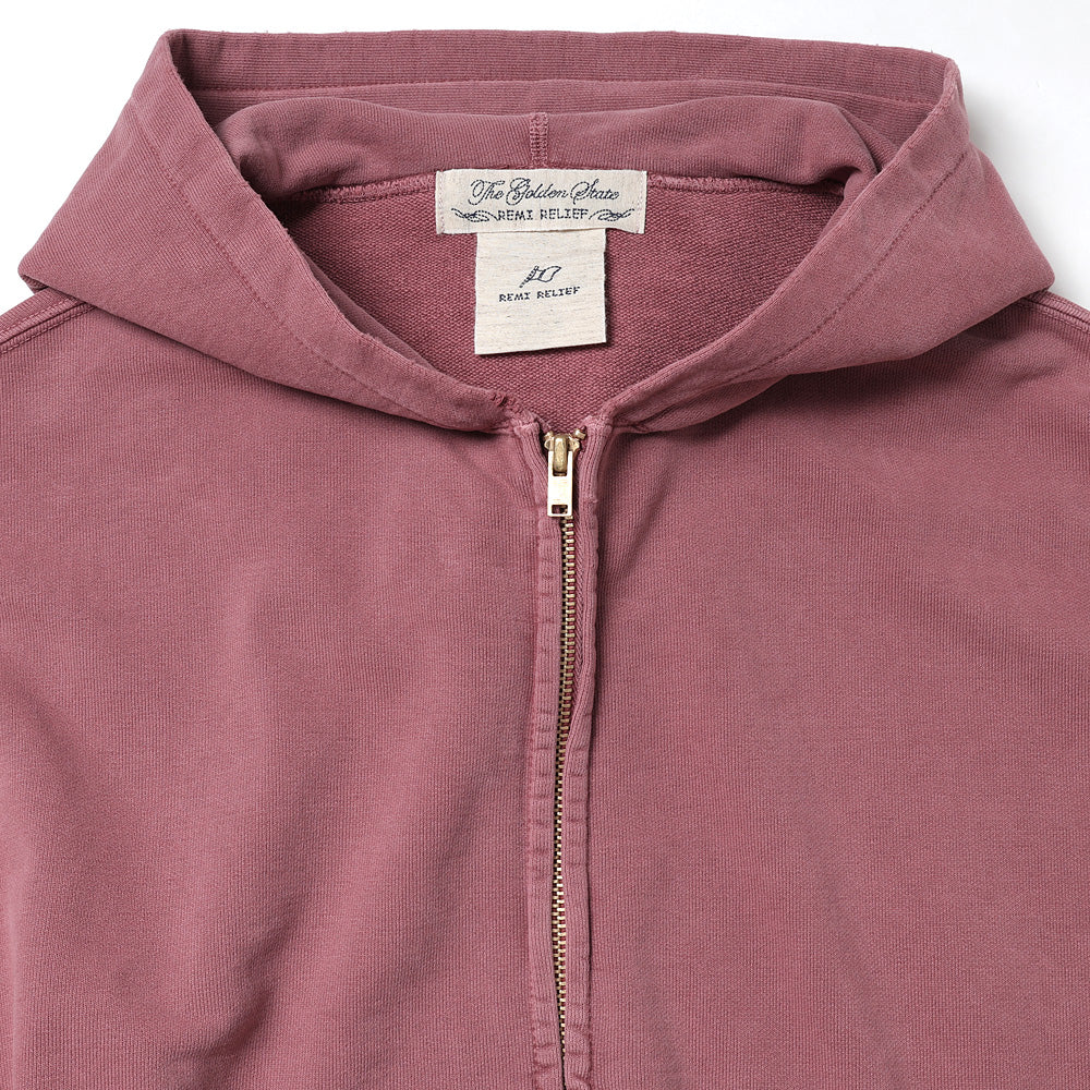 SP加工裏毛ZIPパーカー New Fit