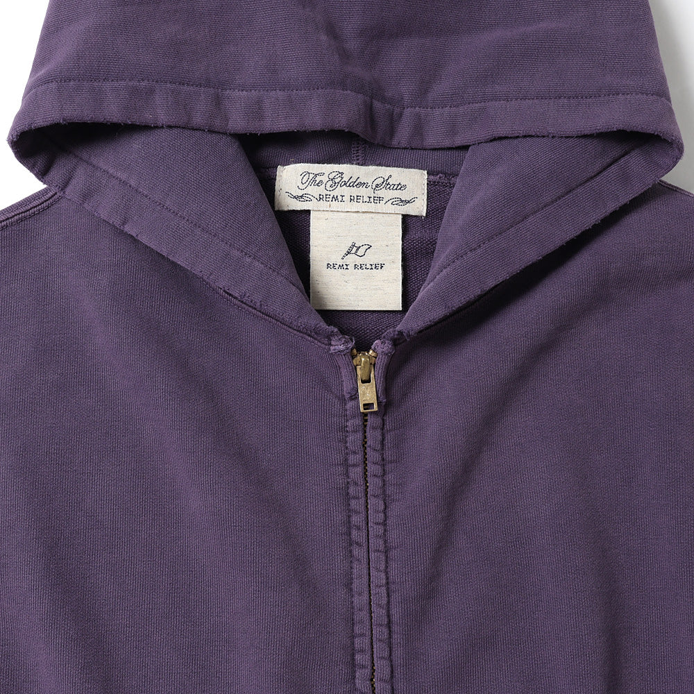 SP加工裏毛ZIPパーカー New Fit