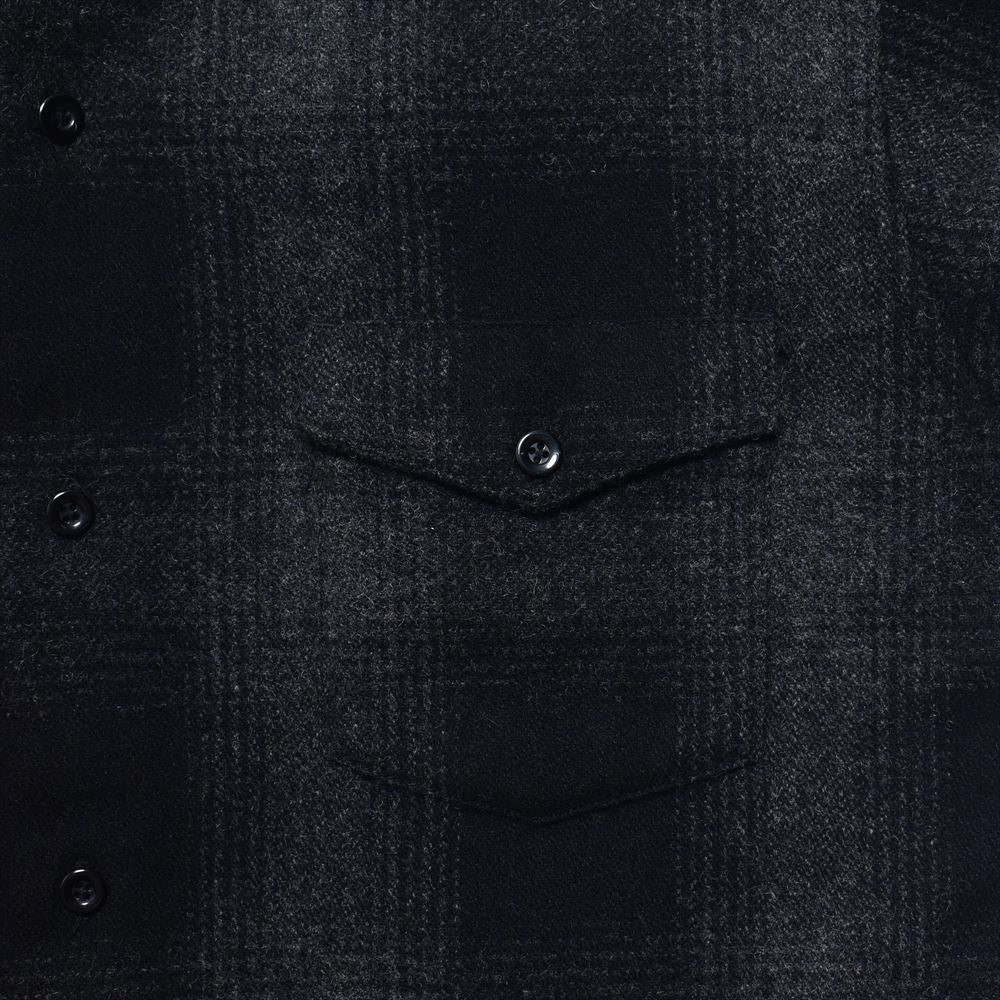 Wool Flannel Ombre Work SH