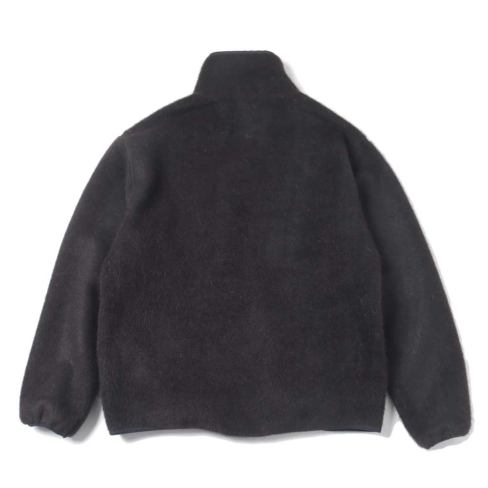 TRACK JUMPER NATURAL COLOR ALPACA FLEECE