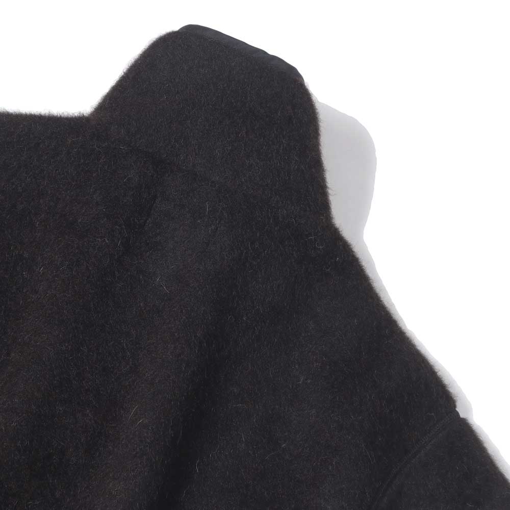 TRACK JUMPER NATURAL COLOR ALPACA FLEECE