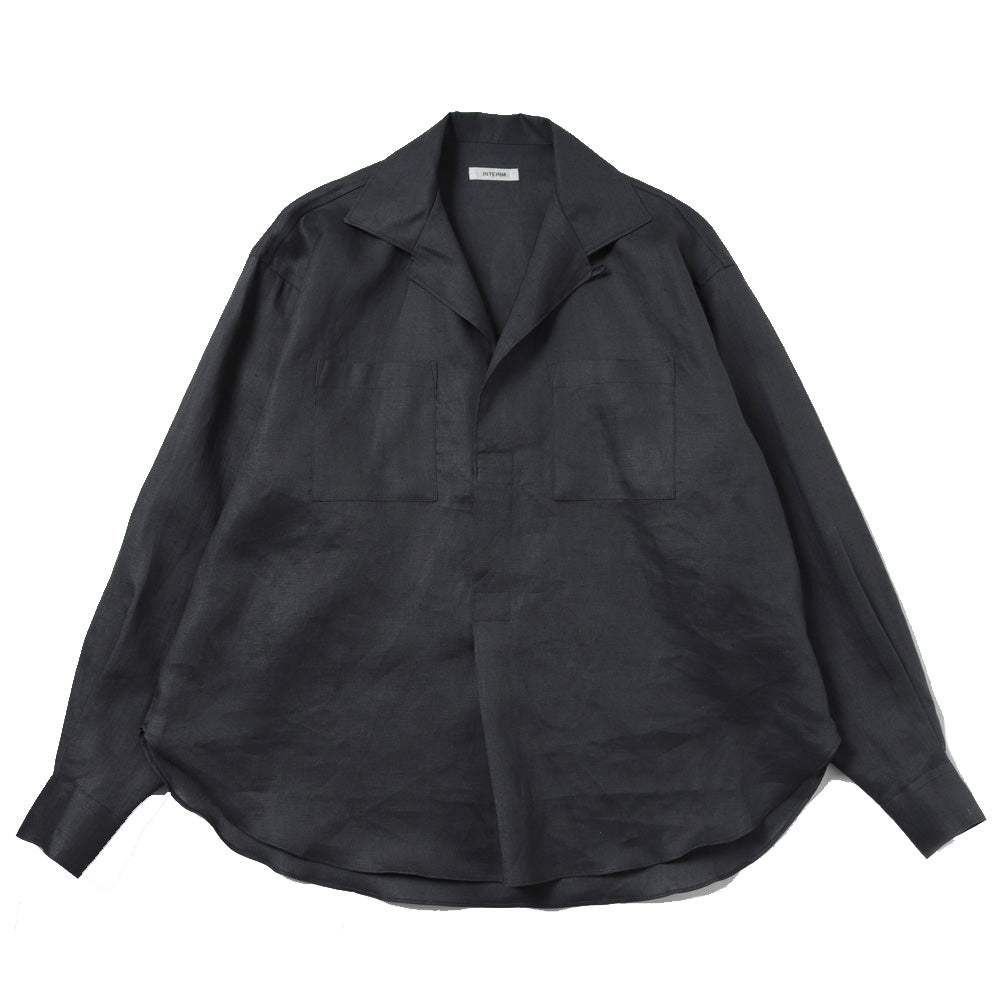 LINEN CANVAS SKIPPER SHIRT