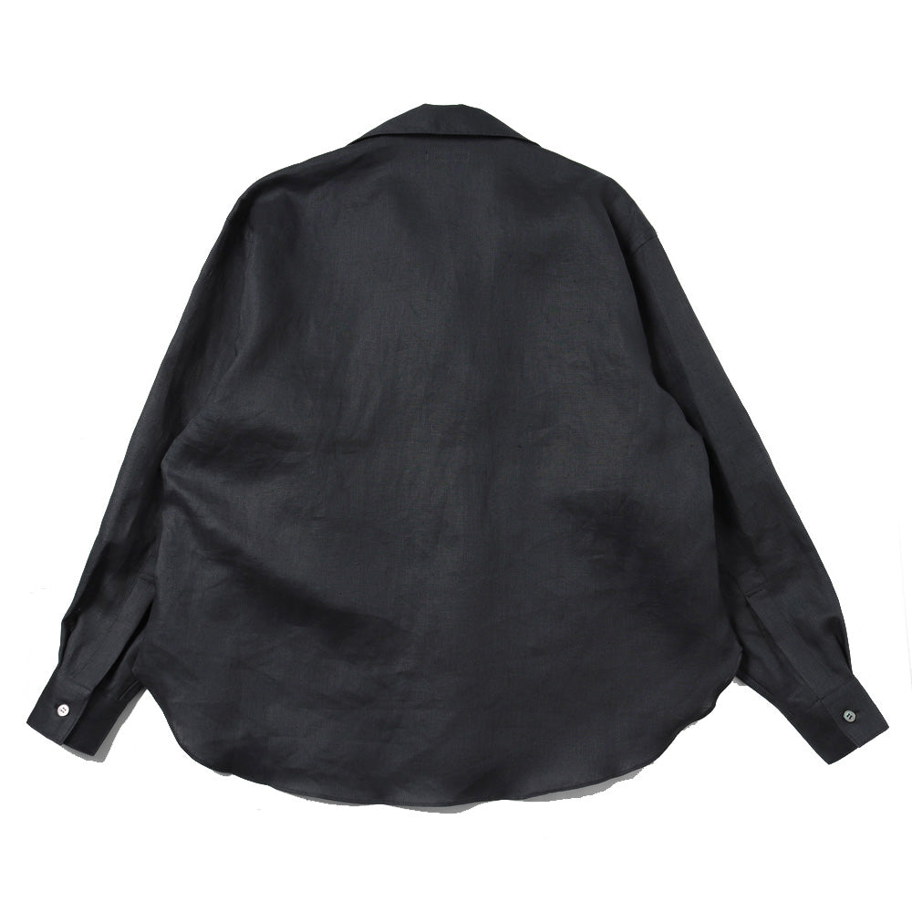 LINEN CANVAS SKIPPER SHIRT