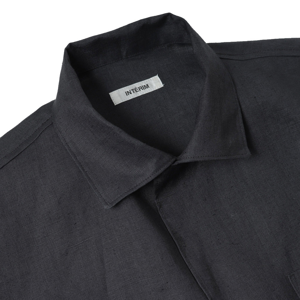 LINEN CANVAS SKIPPER SHIRT