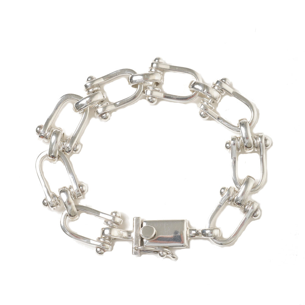 TAXCO SILVER LARGE CHAIN BRACELET