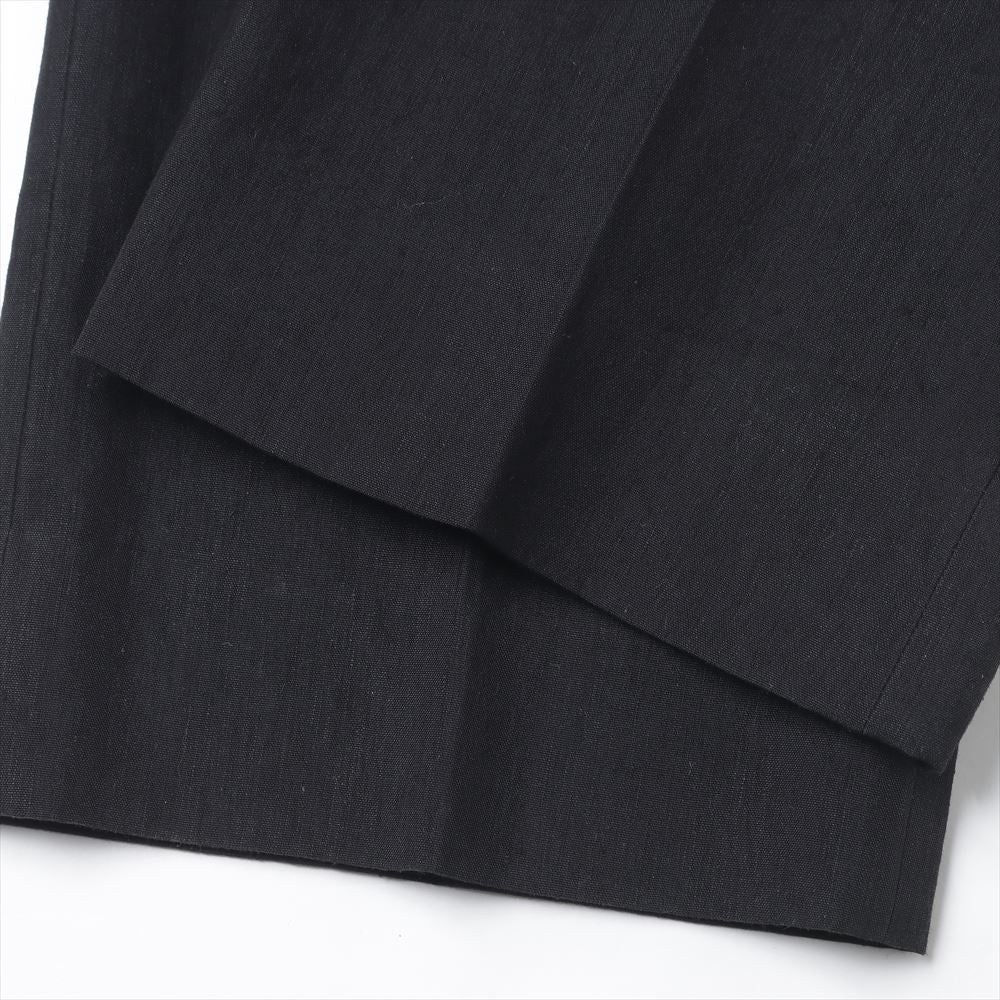 QUINN / Wide Tailored Pants (Linen Nylon High Density Taffeta)