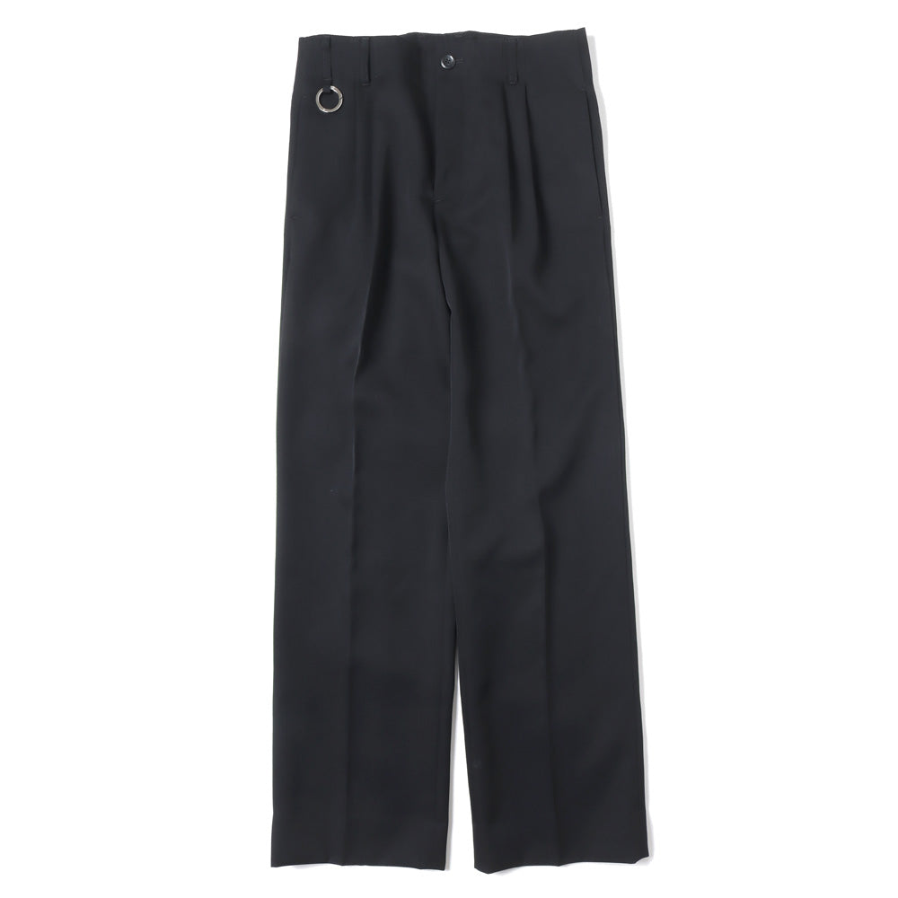 QUINN / Wide Tailored Pants (Wool Gabardine)