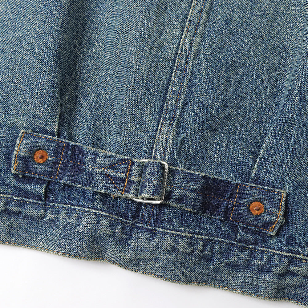 HYPER BIG WWII 1ST KIBATA VINTAGE WASH SHUTTLE DENIM JACKET