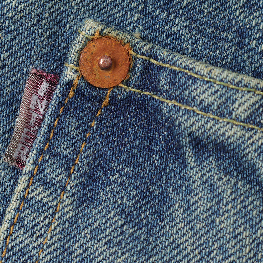 HYPER BIG WWII 1ST KIBATA VINTAGE WASH SHUTTLE DENIM JACKET