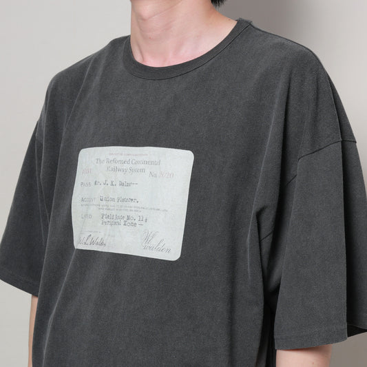  RAILWAY TICKET TEE  