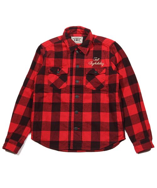 PIECE DYED BUFFALO CHECK SHIRTS