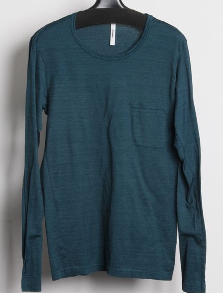 60/2 フォギーダイ天竺 クルーネック L/S