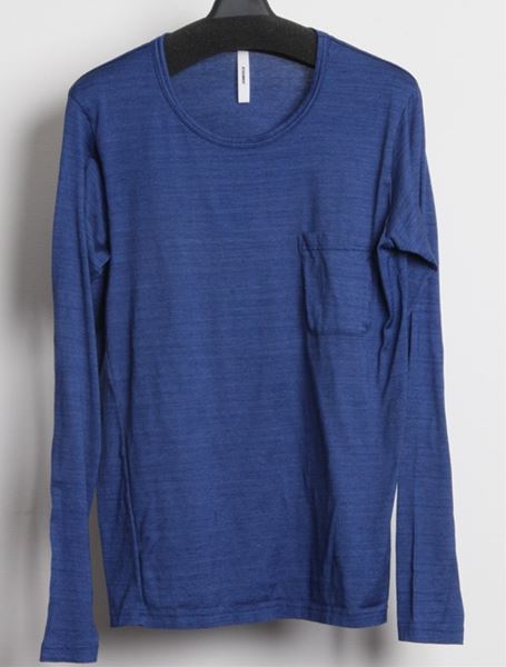 60/2 フォギーダイ天竺 クルーネック L/S