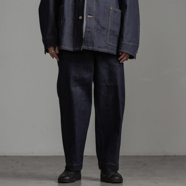OVERLANDER PANTS 12oz ORGANIC SELVEDGE DENIM RAW - MARKAWARE 「Area」